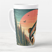 Forelle Milchtasse (Linke Ecke)