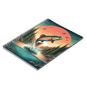 Forelle Notizblock (Linke Seite)