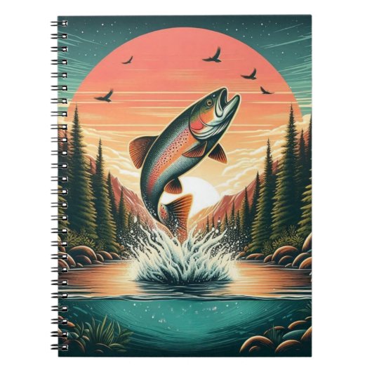 Forelle Notizblock (Vorderseite)