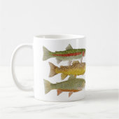 Forelle-Tasse Kaffeetasse (Links)