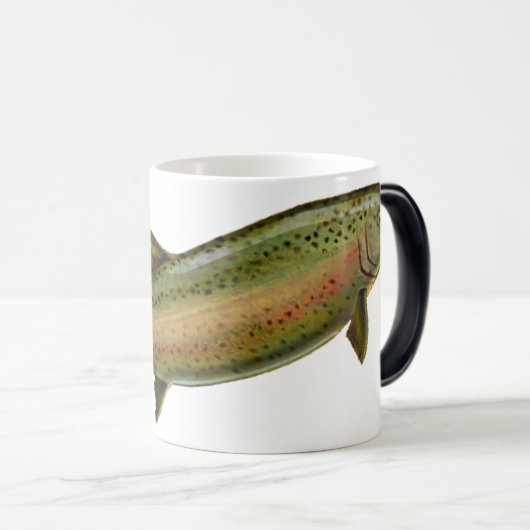 Forelle-Tasse Verwandlungstasse (VorderseiteRechts)