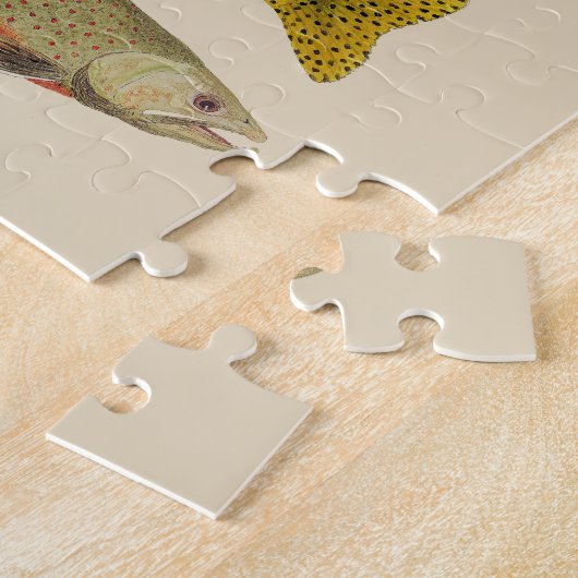 Forelle u. Lachspuzzle Puzzle (Seite)