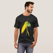 Forelle und Barsch fliegen T-Shirt (Vorne ganz)