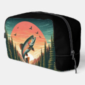 Forelle Waschbeutel (Rechte Ecke)