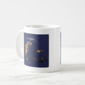 Forelle-Wasser Kaffeetasse (Vorderseite Links)