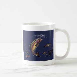 Forelle-Wasser Kaffeetasse