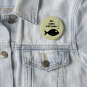 Forelle Whispererfischen Button (Beispiel)