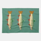 Forellefischkunst Handtuch (Horizontal)