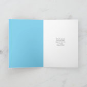 Forellen auf Onkel Geburtstag Karte (Innenseite)