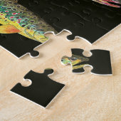 Forellen - braun, Regenbogen, Bach Puzzle (Seite)