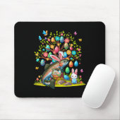 Forellen Fische Bunny Ostereier Niedlich Baumkostü Mousepad (Mit Mouse)