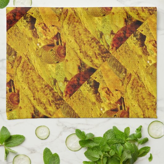 Forellen Handtuch (Gefaltet)