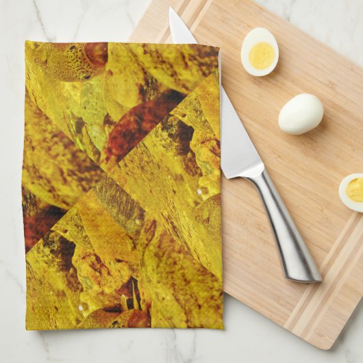 Forellen Handtuch (Viertel Falte)