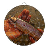 Forellen in Händen Dartscheibe (vorne)