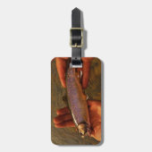 Forellen in Händen Gepäckanhänger (Vorderseite vertikal)