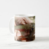 Forellen in Händen Kaffeetasse (Vorderseite Links)