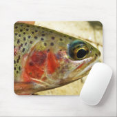 Forellen in Händen Mousepad (Mit Mouse)