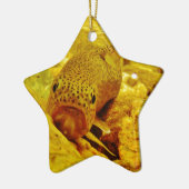 Forellen Keramikornament (Links)