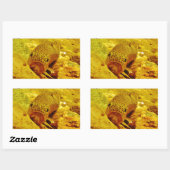 Forellen Rechteckiger Aufkleber (Blatt)