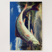 Forellen-Seen-Puzzle Puzzle (Vertikal)