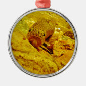 Forellen Silbernes Ornament (Vorne)