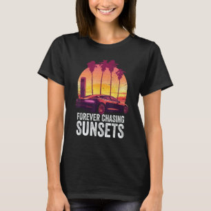 Forellen Sonnenuntergang Sommertreppe Sonnenunterg T-Shirt