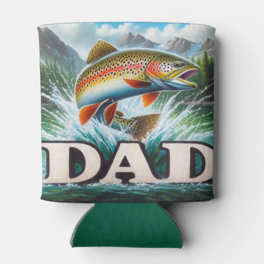 Forellen-Vater Dosenkühler (Rückseite)