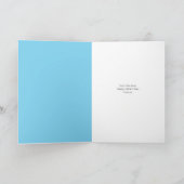 Forellen zum Vater Vatertag Karte (Innenseite)