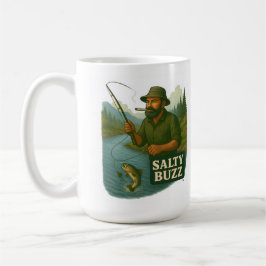 Forellenangeln Salty Buzz Kaffeetasse
