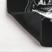 Forellenangler Geschenk Disc Golf Fan Golfer Angle Mousepad (Ecke)