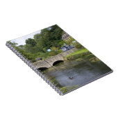 Forellenbach im Dorf Bibury, Notizblock (Rechte Seite)