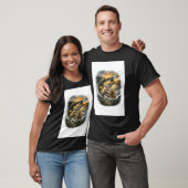 Forellenbarsch-Angelillustration T-Shirt (Unisex)