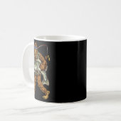 Forellenbarsch-Byss-Angler Bigfoot-Angler 1 Kaffeetasse (Vorderseite Links)
