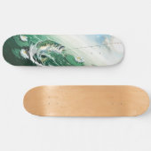 Forellenbarsch-Fischen Skateboard (Horizontal)