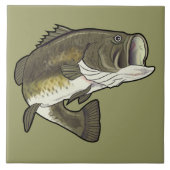 Forellenbarsch Fliese (Vorderseite)
