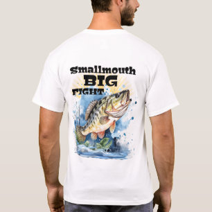 Forellenbarsch Große Schlacht Personalisieren NAME T-Shirt
