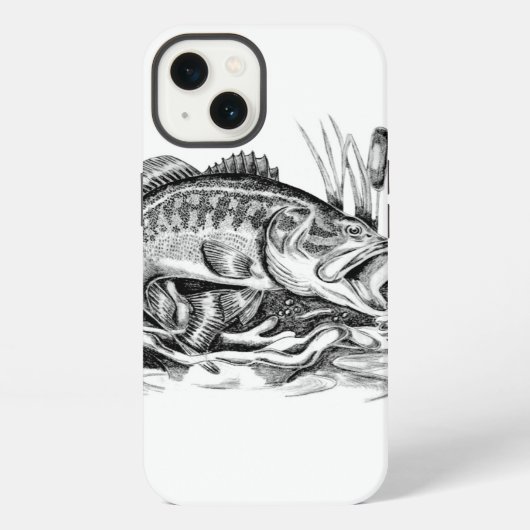 Forellenbarsch iPhone Hülle (Rückseite)