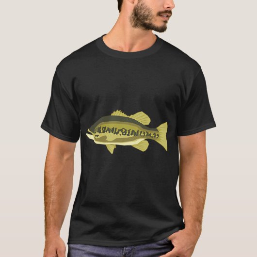 Forellenbarsch T-Shirt (Vorderseite)