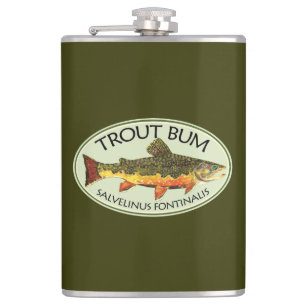 Forellenbarsche Fischerei Flachmann