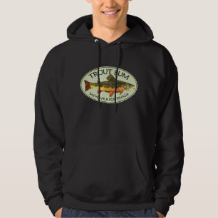 Forellenbarsche Fischerei Hoodie