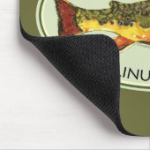 Forellenbarsche Fischerei Mousepad (Ecke)