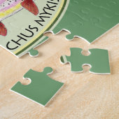 Forellenbarsche Fischerei Puzzle (Seite)