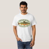 Forellenbarsche Fischerei T-Shirt (Vorne ganz)