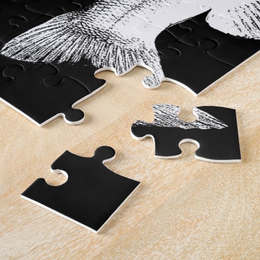 Forellenbarschfische an puzzle (Seite)