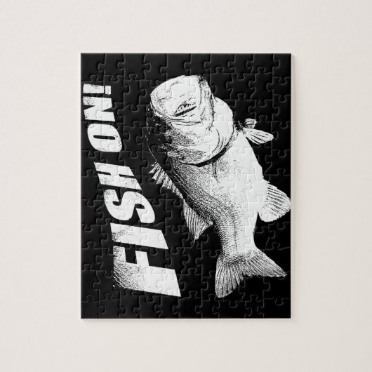 Forellenbarschfische an puzzle (Vertikal)