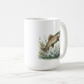 Forellenbecher Kaffeetasse (VorderseiteRechts)