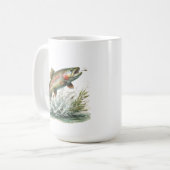 Forellenbecher Kaffeetasse (Vorderseite Links)
