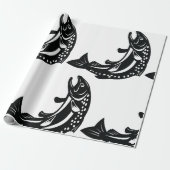 Forellenfisch Geschenkpapier (Ungerollt)