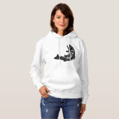 Forellenfisch Hoodie (Vorne ganz)