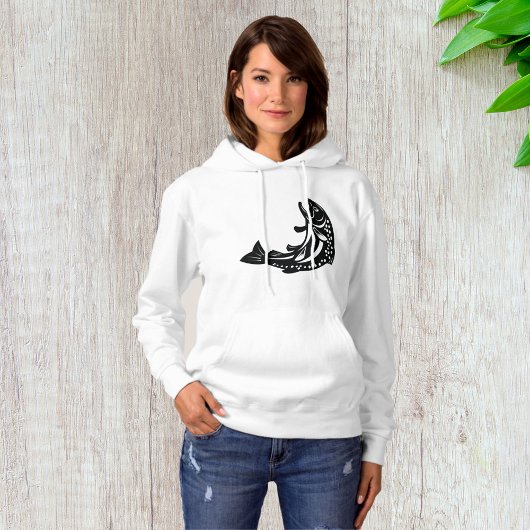 Forellenfisch Hoodie